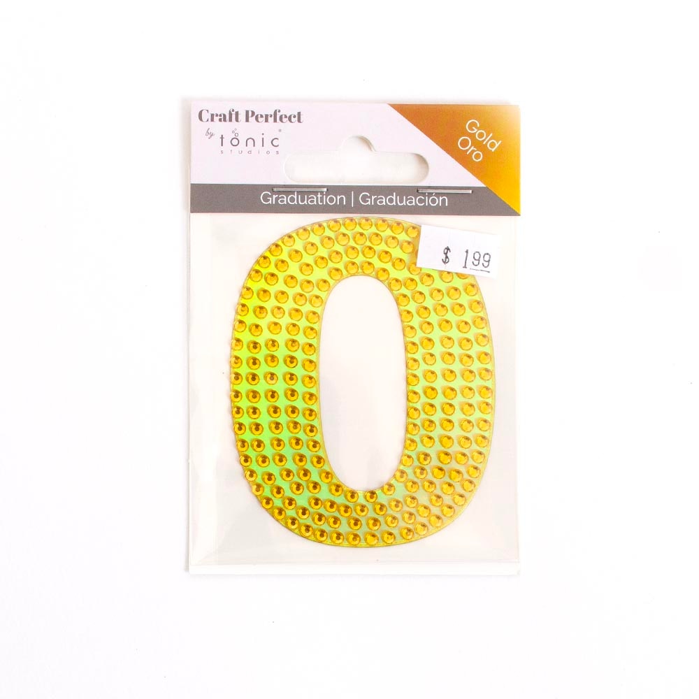 Gold, Craft Embellishments, Art & School, Craft Perfect, Grad Cap Decor, #0, 962179